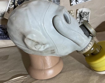 Original Rare Gas Mask 1978 Size 2 SHMS RSH-4 Filter Mkpf +