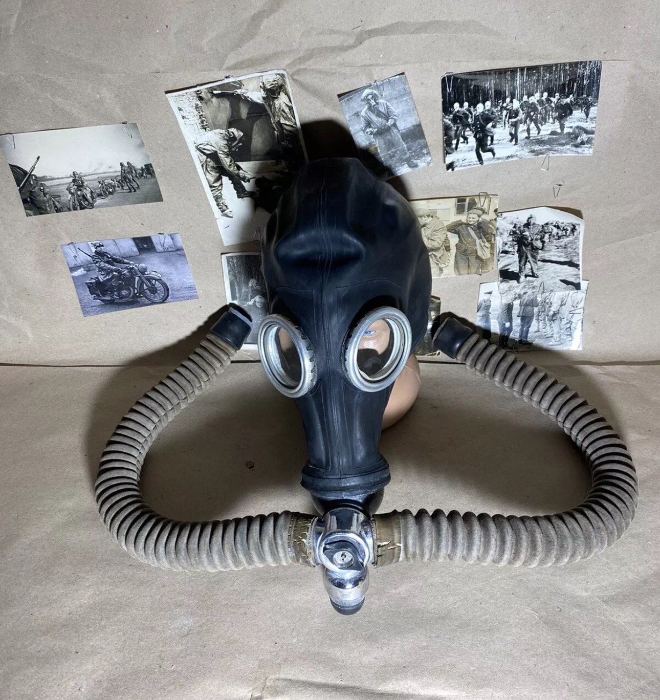 保護ソ連ガスマスク R-34 R34 R 34 サイズ 4 2013 BLACKK 再生絶縁