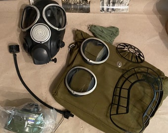 Protection gas mask PMK-3 PMK 3 2005 size 1 Russia Vintage pmk3 FPK Gp-7K military