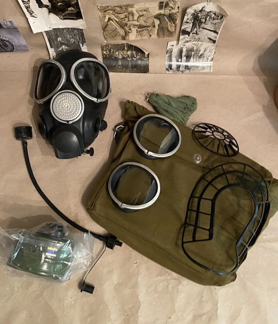 Protection Gas Mask PMK-3 PMK 3 2005 Size 1 Russia Vintage Pmk3