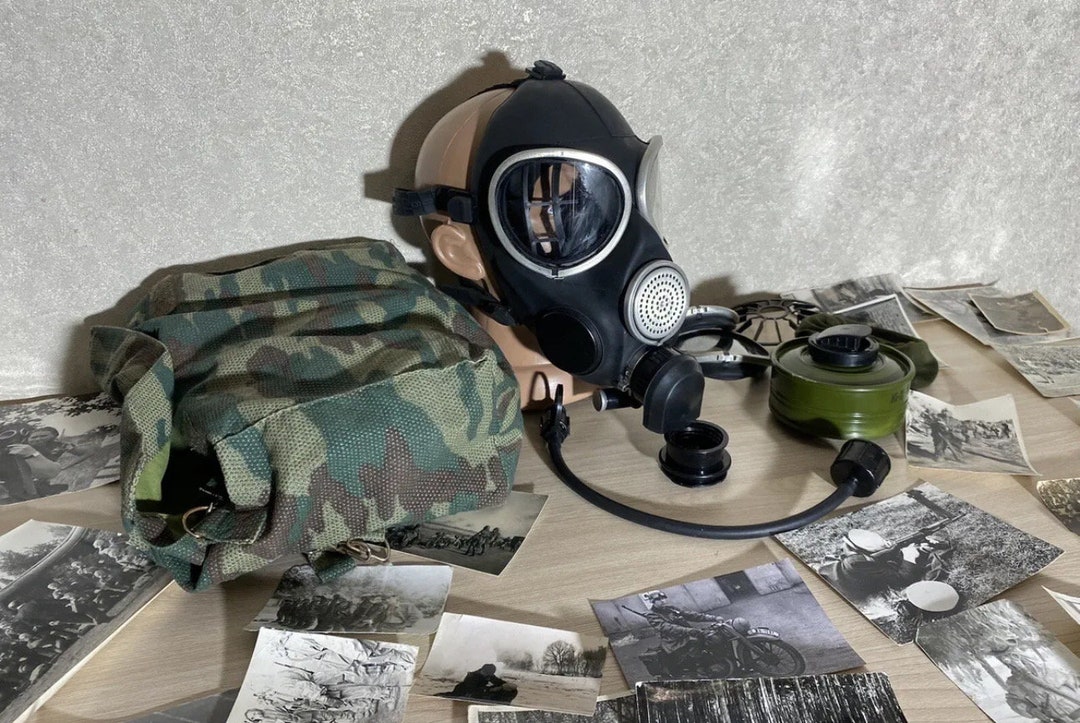 ロシア軍 実物 ロシア内務省 PMK-S ガスマスク サイズ3（ロシア