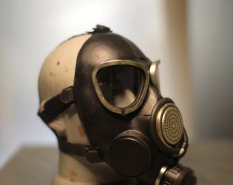 Soviet USSR Gas Mask PMK-2 Pmk Pmk2 Gp-7wm GP7 Rare Impregnated