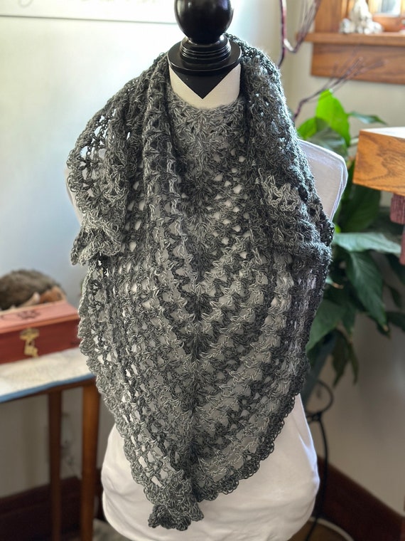 Crochet Shawl/Wrap Scarf