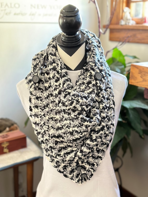 Handmade Crochet shawl/wrap scarf