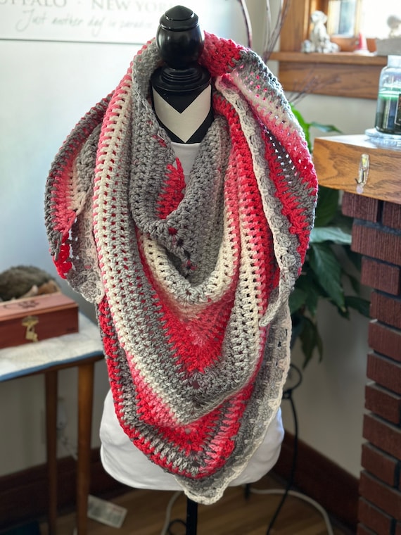 Handmade Crochet Wrap/Shawl/Scarf