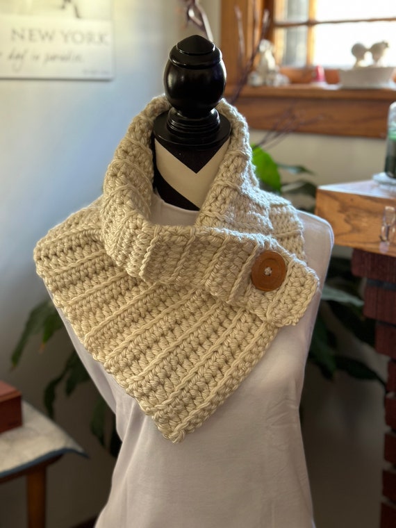 Crochet Neck Wrap Scarf