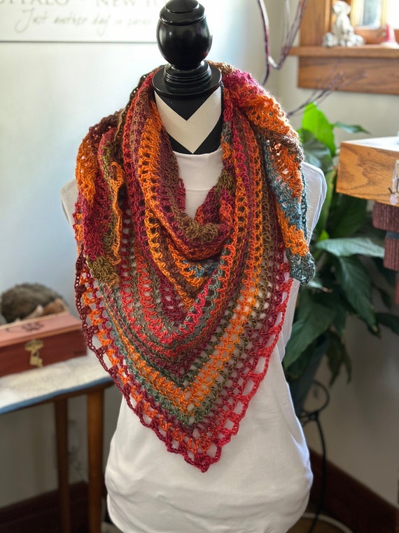 Crochet Shawl/Wrap Scarf