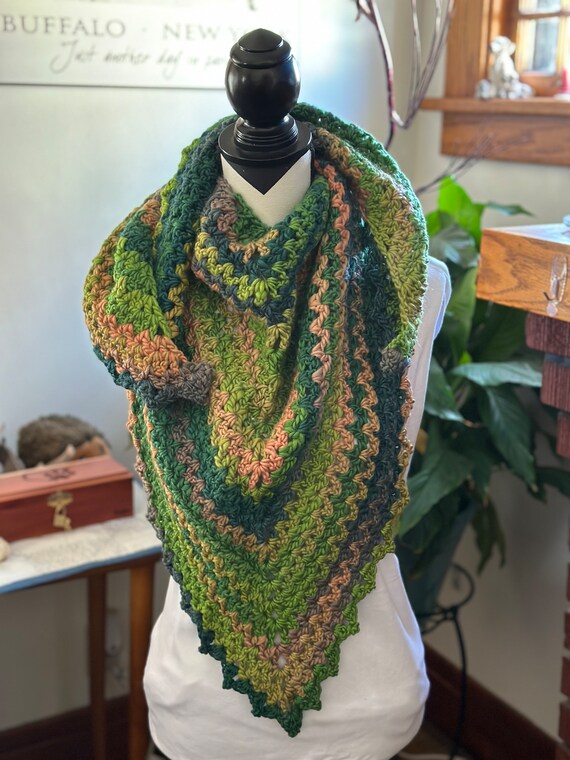 Crochet Shawl/Wrap Scarf