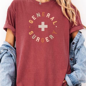 Surgery Team • Comfort Colors 1717 Shirt • Minimalist Design • OR Apparel • Surgical Staff Gift • Surgeon Tee • Healthcare Hero