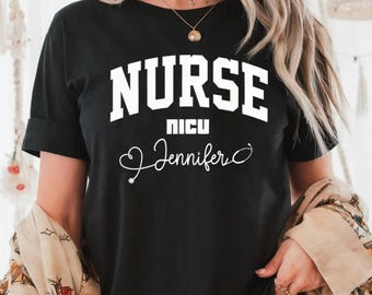 Camiseta de colores reconfortantes para enfermeras de la UCIN: regalo para enfermeras neonatales