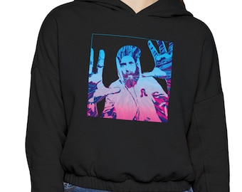 Pretty Lights Women's Hoodie Cinched Bottom Sweatshirt Rave Outfit PL Hoodie Rave Wear Festival Outfit EDM Top Derek Vincent Smith