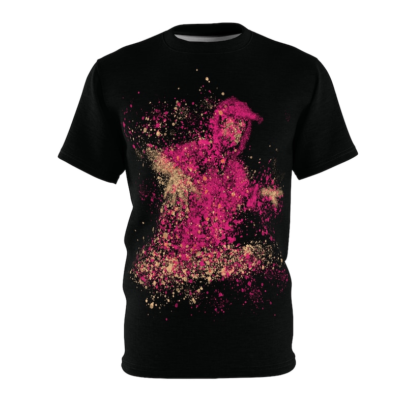 Unisex Pretty Lights Shirt, Derek Vincent Smith, PL Merch, T-shirt Unique Stardast Design, Black Shirt, Pink Tee Let's gooo image 1