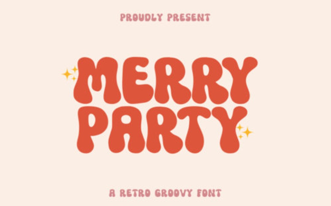 Merry Party Font, Cute Handwritten Fonts, Stylish Font, Cursive Font ...