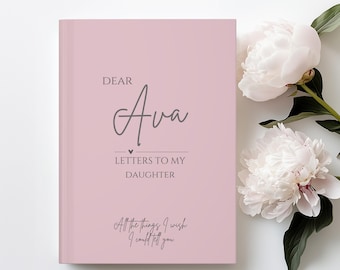 Loss of Daughter Journal, Loss of Daughter Gifts, Letters to My Daughter in Heaven, Daughter Sympathy Gift, Loss of Daughter Memorial Gift