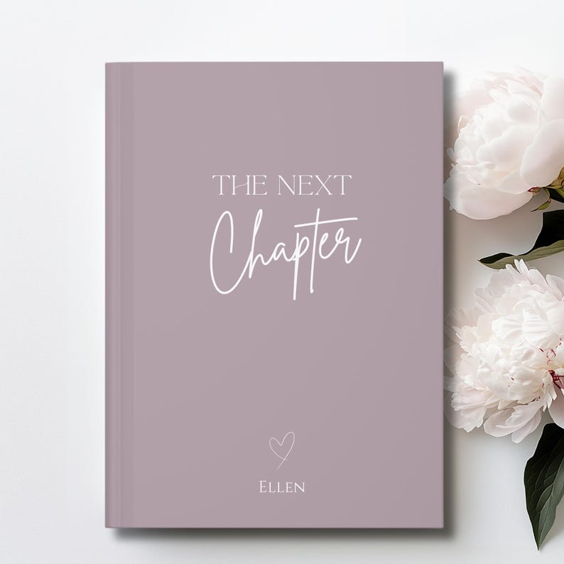 New Chapter Notebook, Next Chapter Book, Next Chapter Journal, New Job Gift, New Beginnings Gift, Custom New Chapter Journal Next Adventures image 2