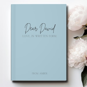 Letters to My Future Husband, Husband Gift, Anniversary Gift for Husband, Future Husband Journal, Husband Birthday Gift, Gifts for Fiancé