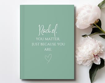 Personalized Mental Health Journal: Self-Love Affirmations and Mindfulness Notebook
