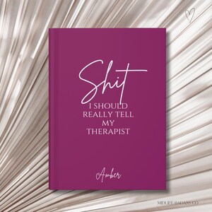 Sassy Mental Health Journal, Anxiety Journal, Mental Health Notebook Gift, Therapy Journal, ADHD Journal, Self Help Journal, Therapy Journal image 5