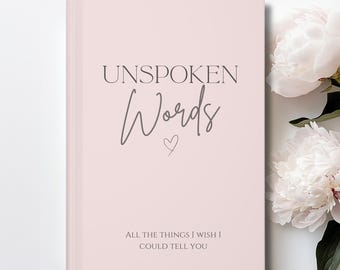 Letters to My Mom, Loss of Mom Journal, Mom Loss, Loss of Mother Personalized Grief Journal, Mum Sympathy, Mom Memorial Gift, Letter to Mom