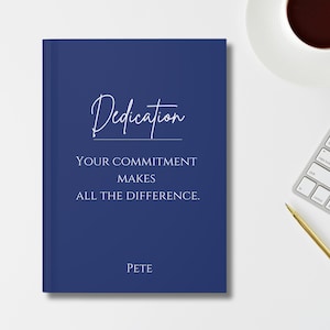 Team Notebook, Team Appreciation Notebook, Staff Appreciation Gift, Employee Appreciation Notebook, Best Team Gifts, Bulk Corporate Gifts