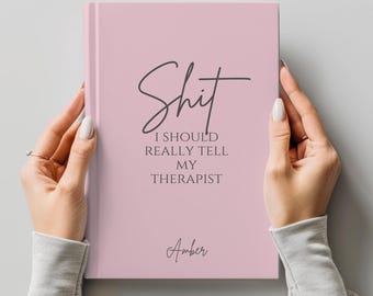 Sassy Mental Health Journal, Anxiety Journal, Mental Health Notebook Gift, Therapy Journal, ADHD Journal, Self Help Journal, Therapy Journal