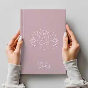 Custom Yoga Journal, Yoga Teacher Notebook, Yoga Instructor Journal, Custom Wellness Notebook, Mindfulness Journal, Yoga Journal, Yoga Gift