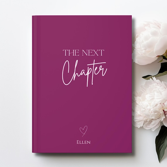 New Chapter Notebook, Next Chapter Book, Next Chapter Journal, New Job Gift, New Beginnings Gift, Custom New Chapter Journal Next Adventures