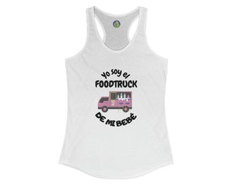 Women's tank top, Yo soy el foodtruck de mi bebé, Nursing Women's, Mothers Day Gift