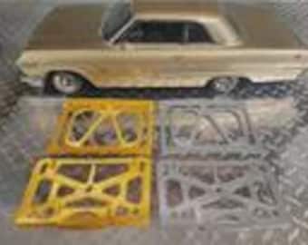 Sac City RC Trunk & Hood Reinforcement Support Hinge Kit Redcat