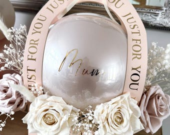Mother’s Day Flower Balloon Gift - Etsy UK