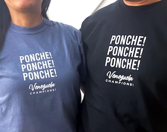 Venezuela Baseball Champions Shirt, VZLA Ponche Strikeout Tee, Hispanic Heritage Month Gift