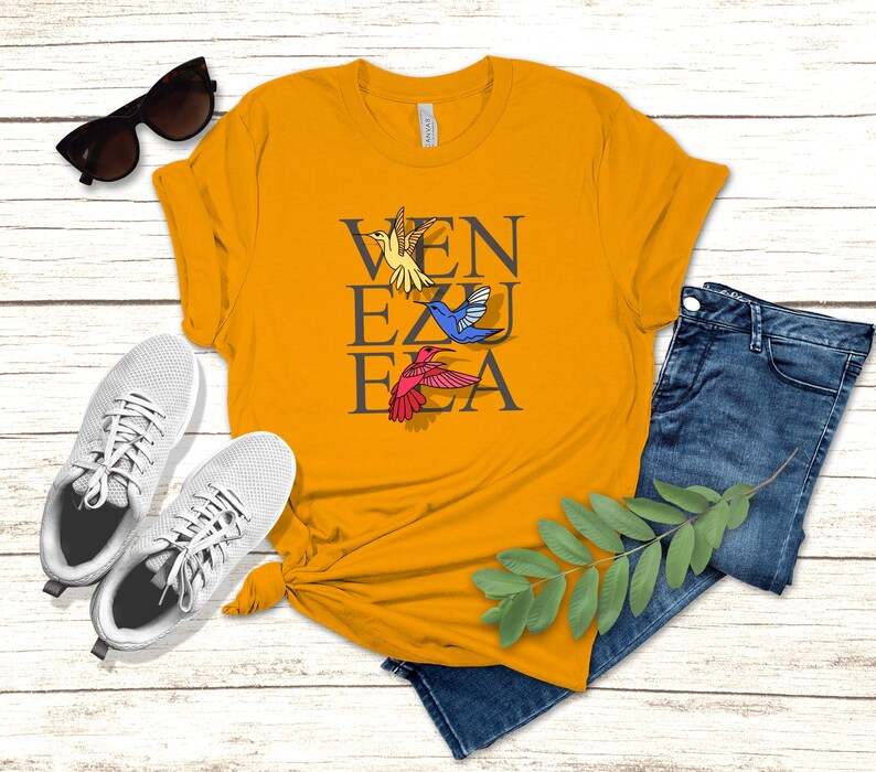 Venezuela Libre Shirt & Sweatshirt, VZLA Freedom Hummingbird, Hispanic Heritage Month Gift image 19