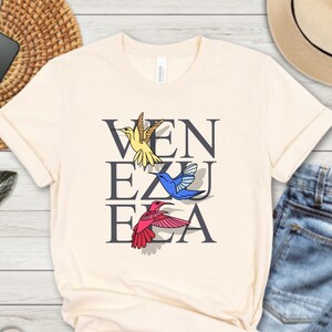 Venezuela Libre Shirt & Sweatshirt, VZLA Freedom Hummingbird, Hispanic Heritage Month Gift image 17