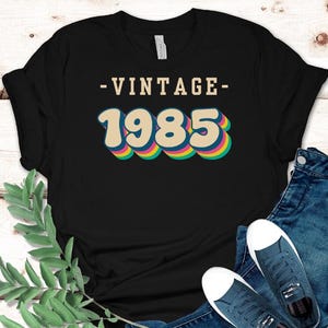40th Birthday Shirt, Vintage 1984 Shirt, 40th Birthday Gift For Women, 40th Birthday Gift For Men, Retro Birthday , 40th Birthday Friend