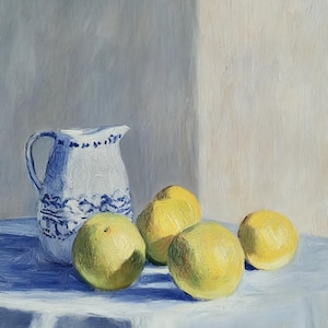 Kitchen Still Life oil Painting Original Oil Painting Still life summer Oil on Canvas Artwork  Original Wall Art