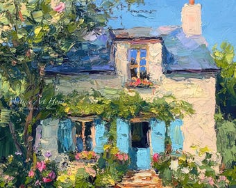Custom House Painting, First Home Gift, Personalized Oil House Portrait, Realtor Closing Gift, Housewarming Gift, Сhristmas Gifts