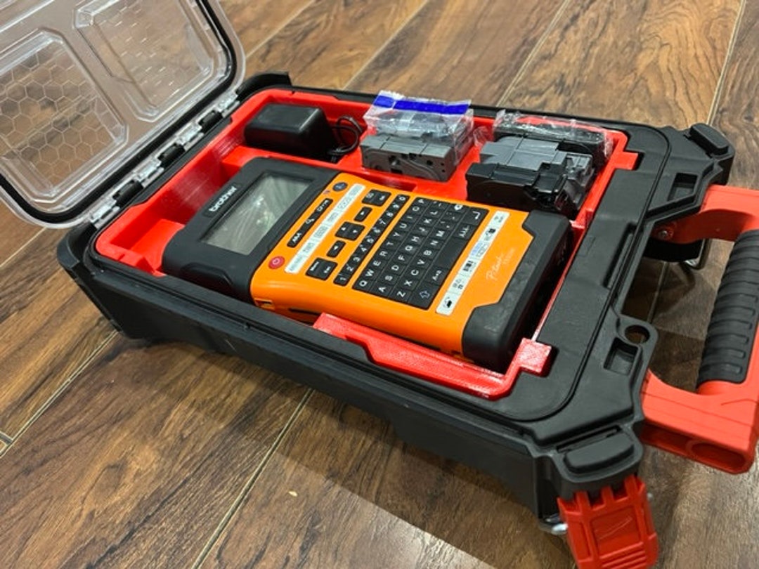 Brother P-touch E550W Insert Tray for Milwaukee Packout Compact