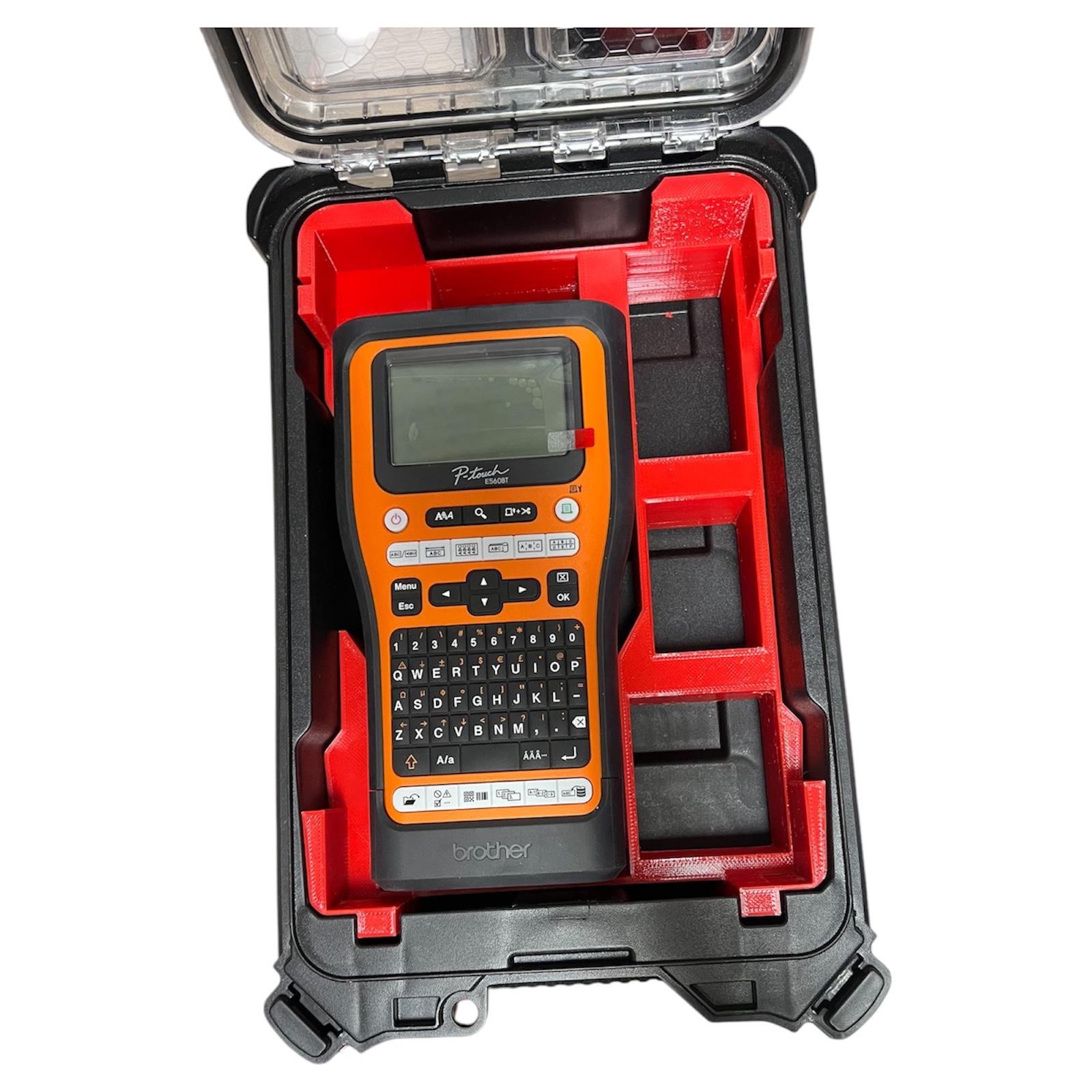 Brother P-touch E560BT Insert Tray for Milwaukee PACKOUT (digital