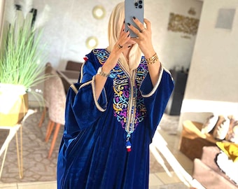 Spring Kaftan Dress ,dress,caftan,marocain,kaftan,moroccan,takchita,bridal kaftan,morrocan wedding kaftan, morrocan kaftan for women.