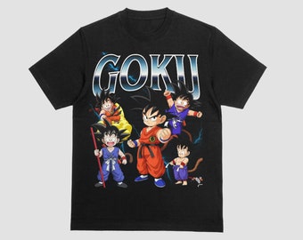 Vintage Dragon Ball Shirt, Goku Unisex Tee Gift, Dragon Ball fun, GOKU voor haar, Dragon Ball anime, Bootleg, anime, voor hem