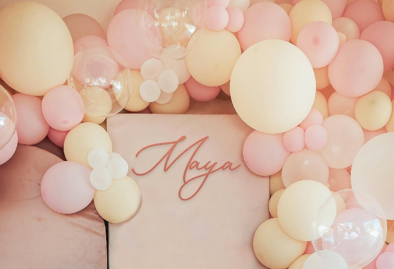 Personalized Baby Shower Sign, Name Sign for Baby Shower Party, Wood Sign, Custom Sign, Backdrop Sign, Custom Name Sign, Backdrop image 5