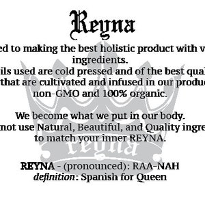 Reyna Natural Hair Conditioner - Etsy