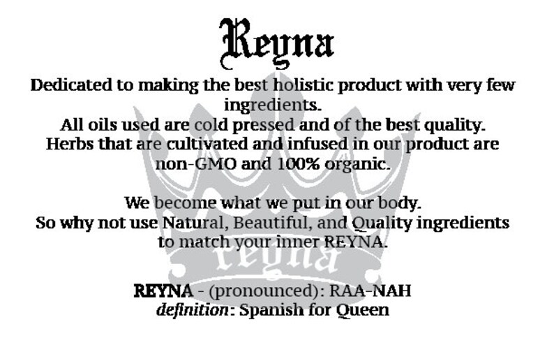 Reyna Natural Hair Conditioner - Etsy