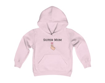 Sweat à capuche pour les mamans, idée cadeau fête des mères pour les super mamans.