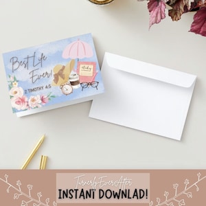 JW &quot;Best Life Ever!&quot; Printable Greeting Card Pioneer Gift Digital Download Pioneer School Pioneer Sister