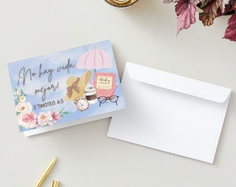 JW "¡No hay vida mejor!" Spanish Printable Greeting Card Pioneer Gift Digital Download Precursora Escuela de precursores, Regalo de precursor