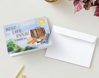 JW "Best Life Ever!" Printable Greeting Card Pioneer Gift Digital Download Pioneer School Pioneer Brother