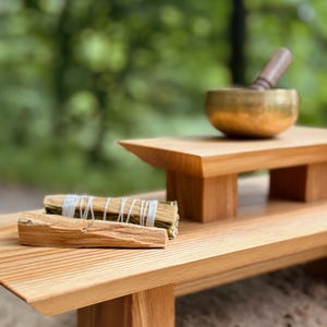 Table d'autel - Table de méditation en bois