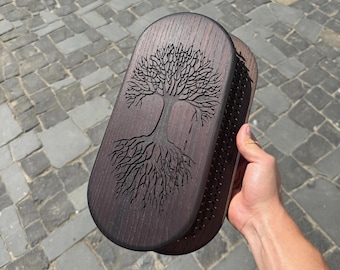 Sadhu Board aus Thermo-Esche – handgefertigt aus Kupfer