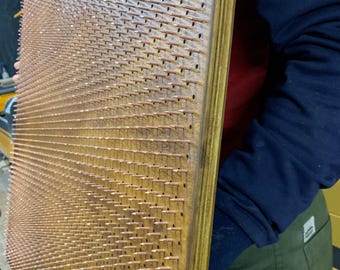 Handmade large Sadhu board for back - Acupressure mat for muscle relaxation, Stress relief and meditation practice